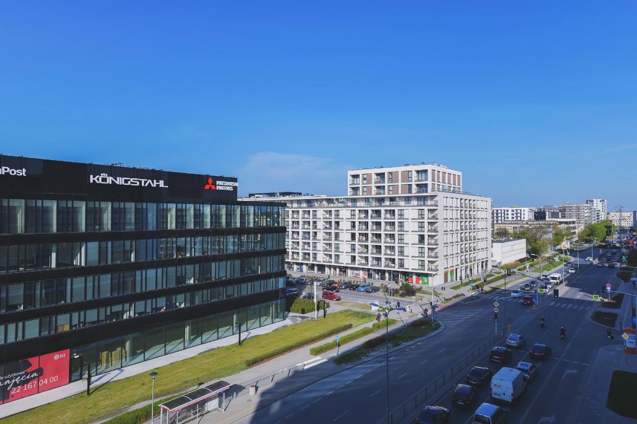 Airport Okecie Cybernetyki Apartments Varsó Kültér fotó